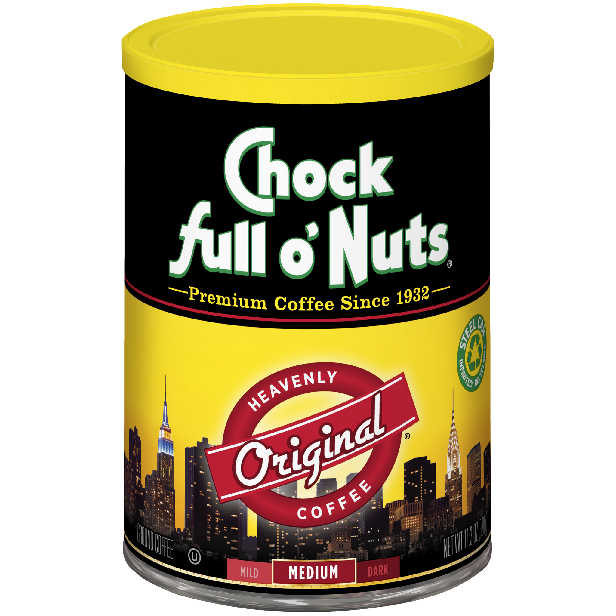 Heavenly Original - Medium - Ground – Chock full o'Nuts Heavenly Original - Medium - Ground – Chock full o'Nuts