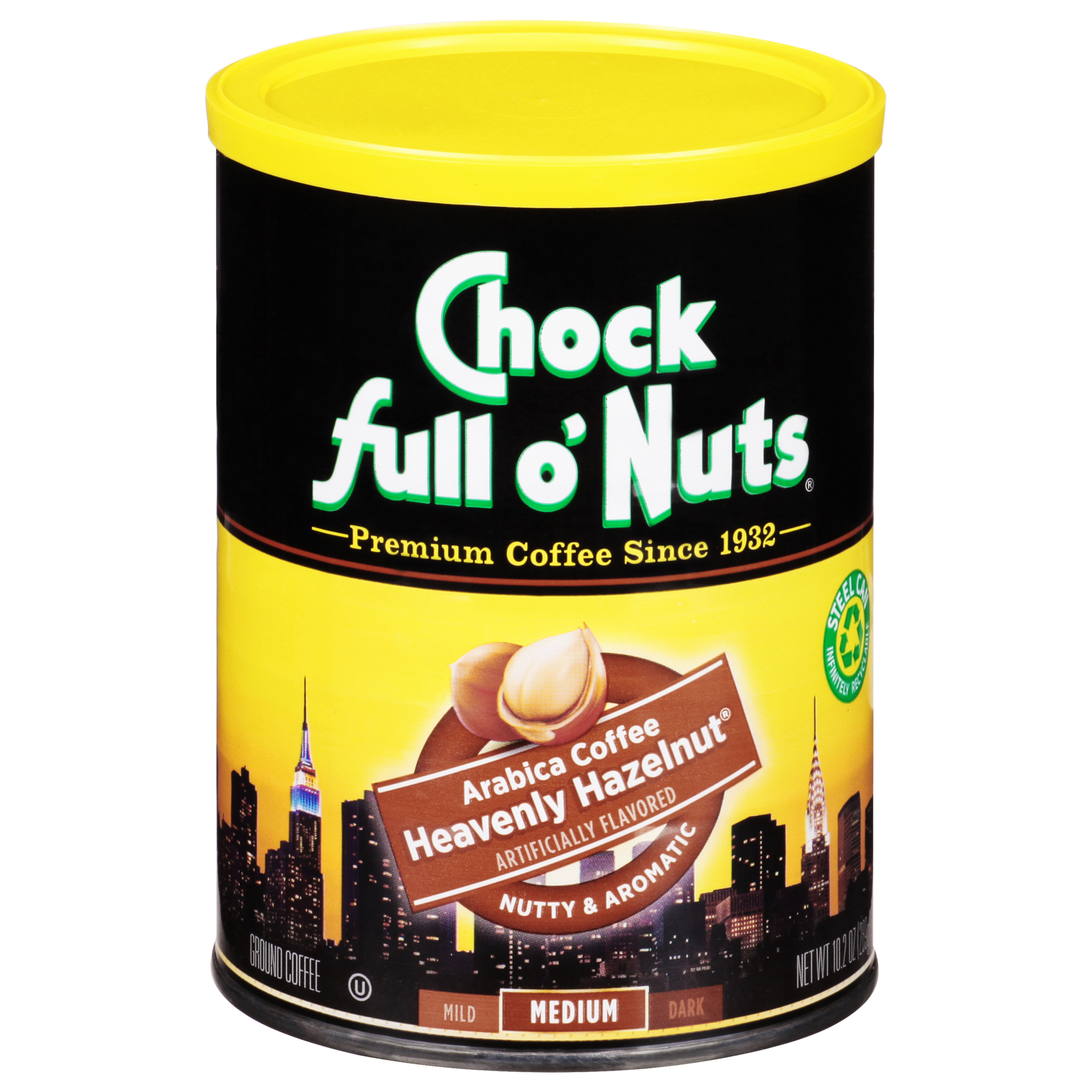 Heavenly Hazelnut - Medium - Ground – Chock full o'Nuts Heavenly Hazelnut - Medium - Ground – Chock full o'Nuts