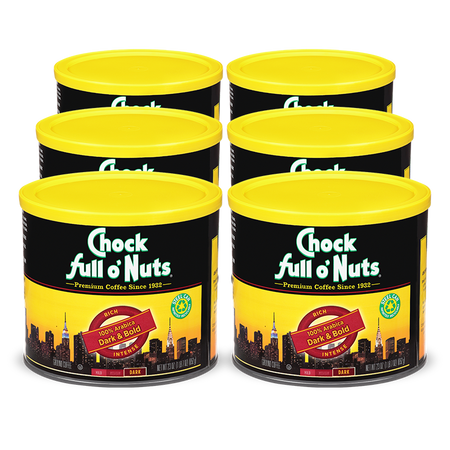 Chock Full Onuts Cafe Molido Tostado Original, Tostado Medio: Cafe Arabica  Be